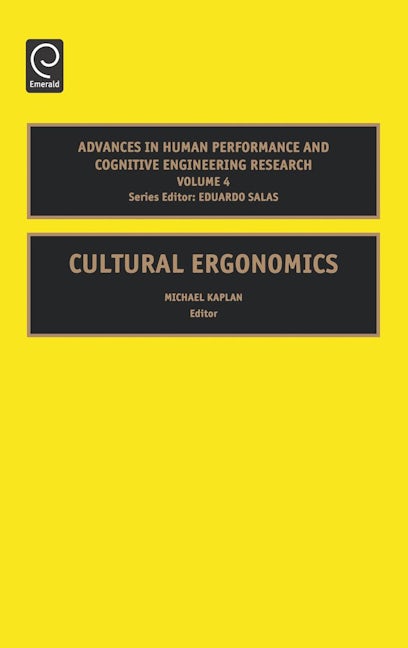 Book cover image for Cultural Ergonomics ISBN: 9780762310494