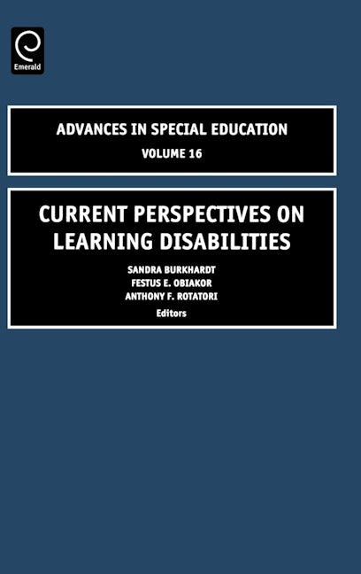 Book cover image for Current Perspectives on Learning Disabilities ISBN: 9780762311309