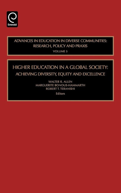 Book cover image for Higher Education in a Global Society ISBN: 9780762311828