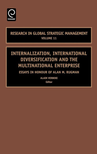 Book cover image for Internalization, International Diversification and the Multinational Enterprise ISBN: 9780762312207