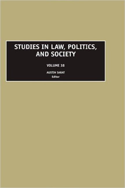 Book cover image for Studies in Law, Politics, and Society ISBN: 9780762312726