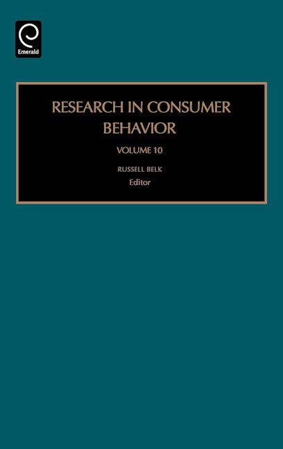 Book cover image for Research in Consumer Behavior ISBN: 9780762313044