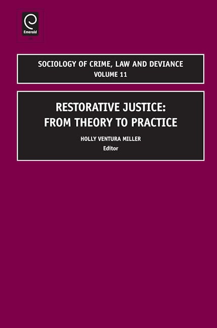 Book cover image for Restorative Justice ISBN: 9780762314553