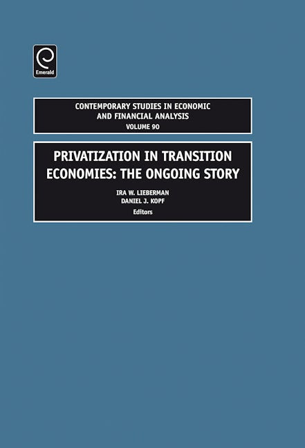 Book cover image for Privatization in Transition Economies ISBN: 9780762314638