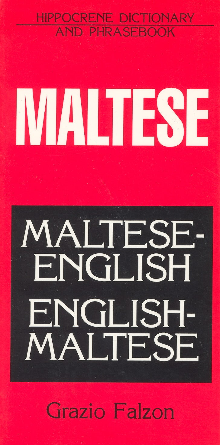 Book cover image for Maltese-English/English-Maltese Dictionary and Phrasebook ISBN: 9780781805650