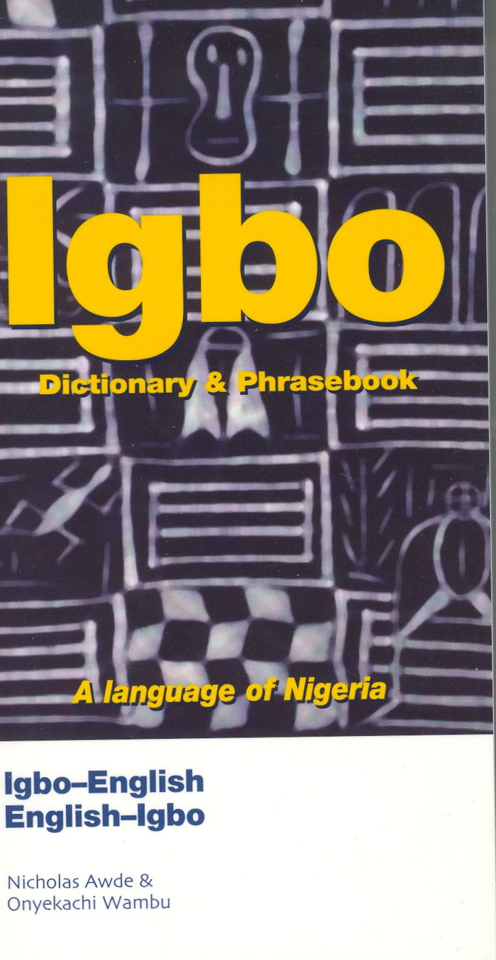 Book cover image for Igbo-English/English-Igbo Dictionary & Phrasebook ISBN: 9780781806619