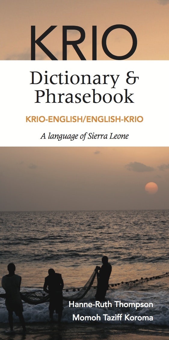 Book cover image for Krio-English/English-Krio Dictionary & Phrasebook ISBN: 9780781813358