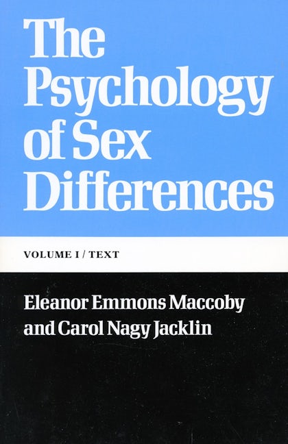 Book cover image for The Psychology of Sex Differences ISBN: 9780804709743