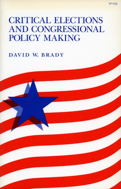 Book cover image for Critical Elections and Congressional Policy Making ISBN: 9780804714426