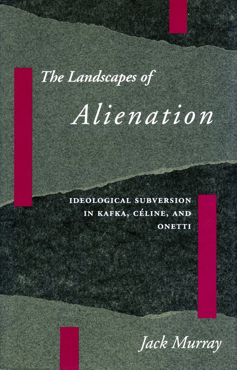 Book cover image for The Landscapes of Alienation ISBN: 9780804718684