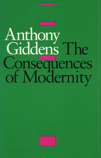 Book cover image for The Consequences of Modernity ISBN: 9780804718912