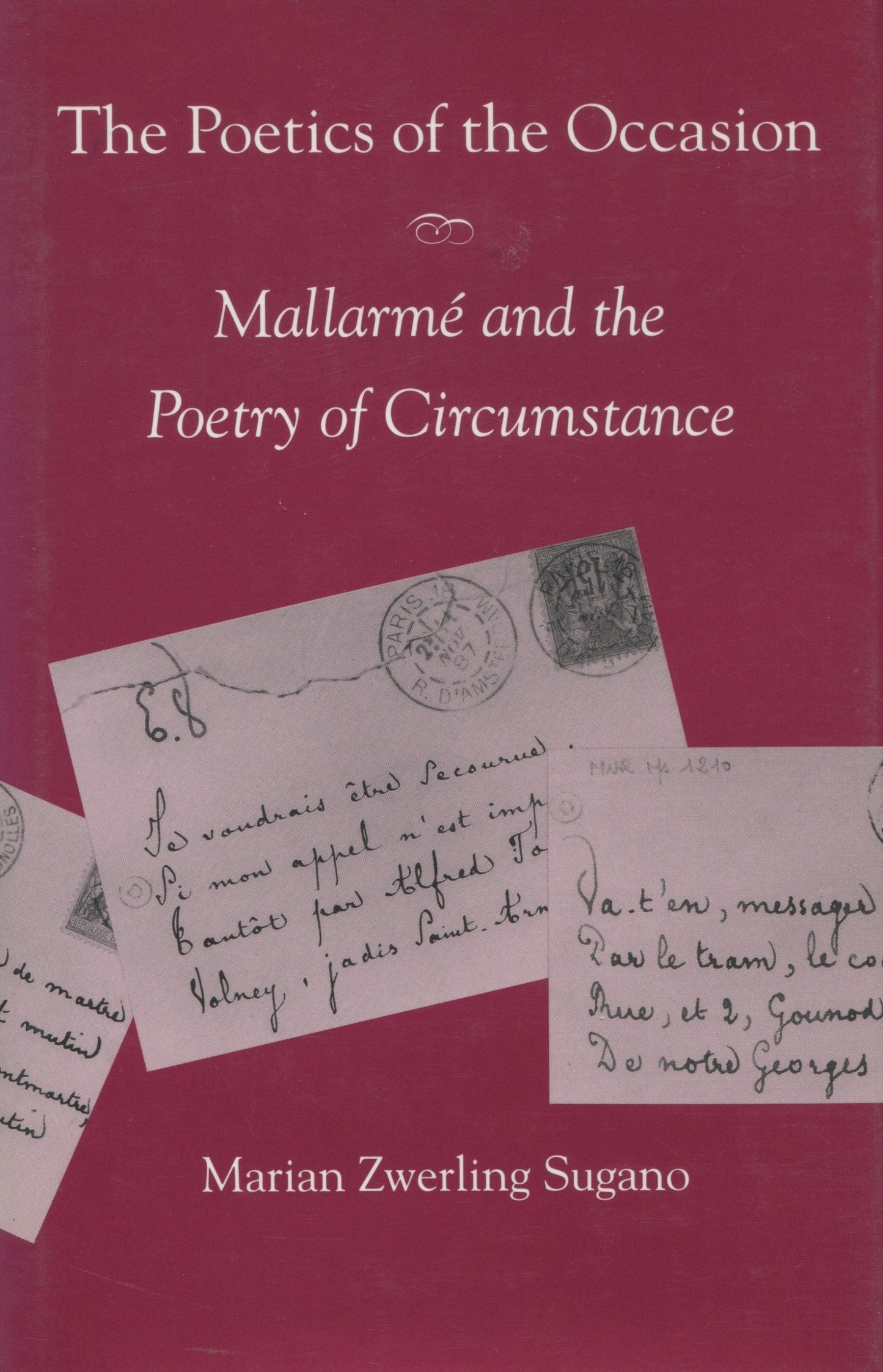 Book cover image for The Poetics of the Occasion ISBN: 9780804719469