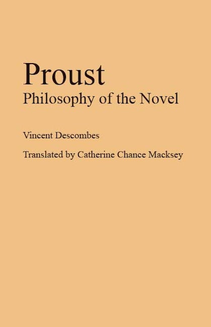 Book cover image for Proust ISBN: 9780804720007