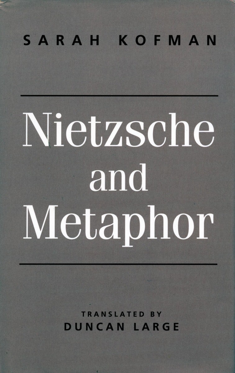 Book cover image for Nietzsche and Metaphor ISBN: 9780804721868