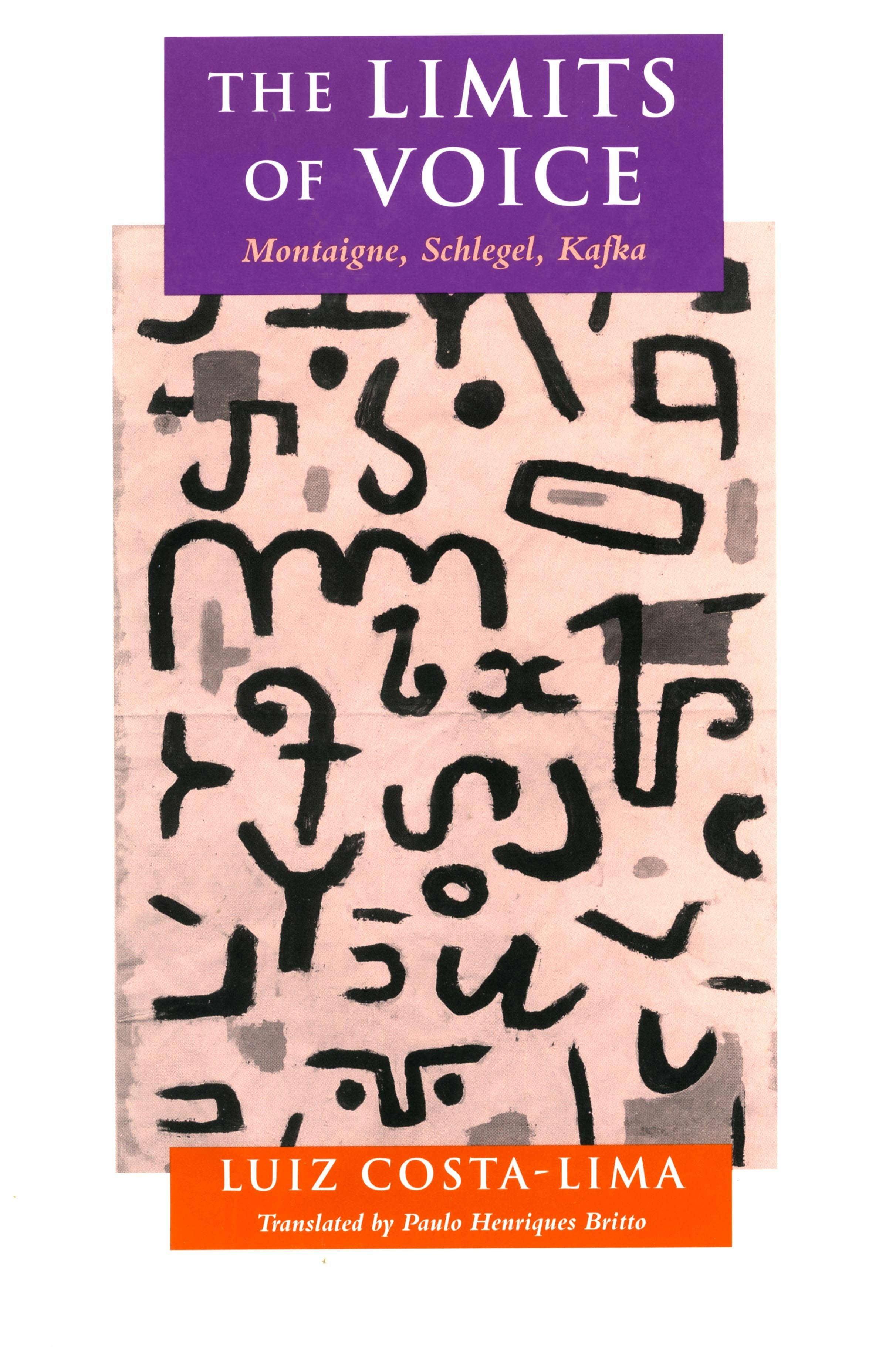 Book cover image for The Limits of Voice ISBN: 9780804725408