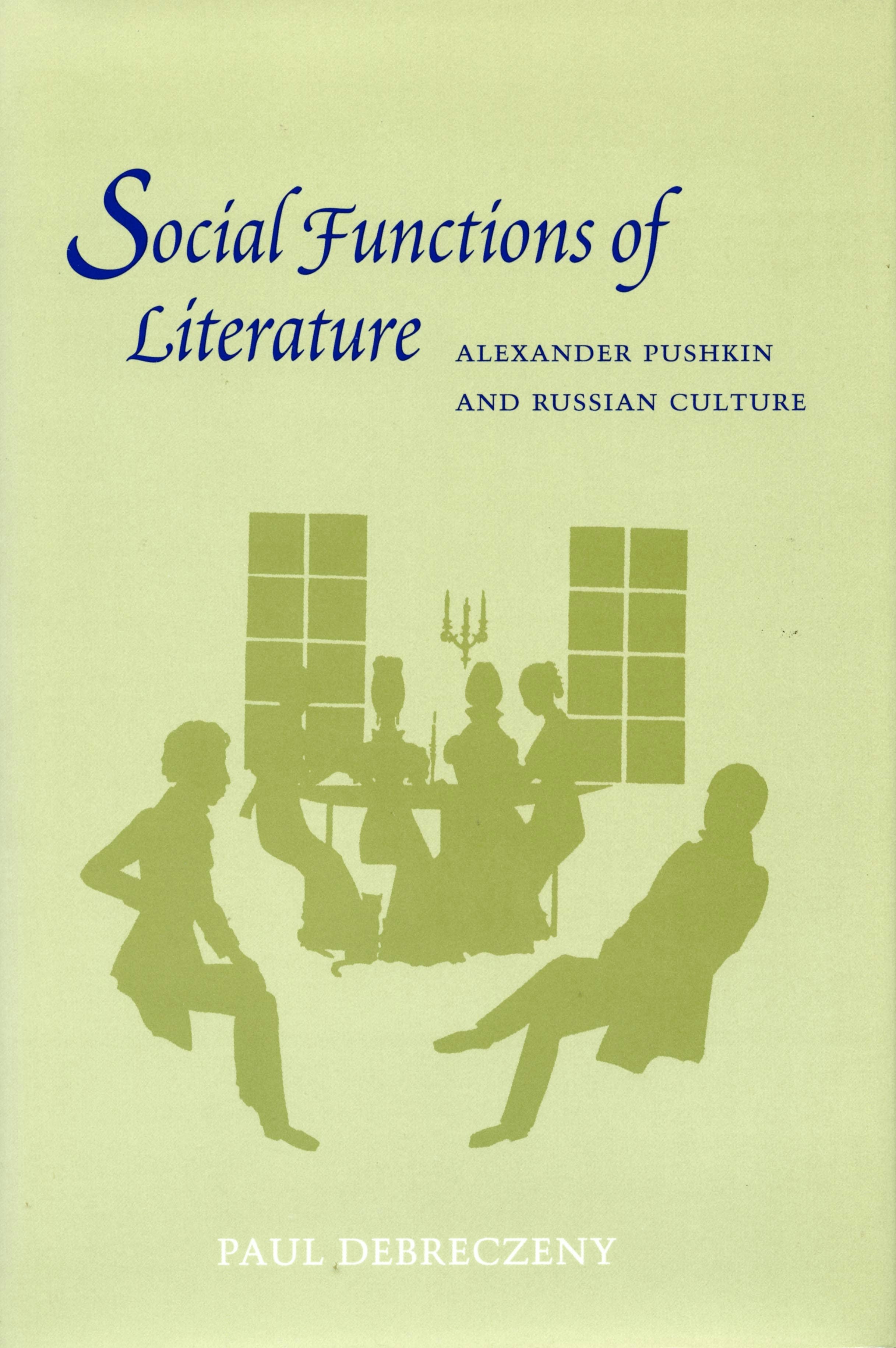 Book cover image for Social Functions of Literature ISBN: 9780804726627