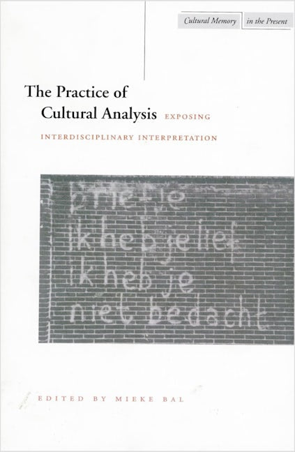 Book cover image for The Practice of Cultural Analysis ISBN: 9780804730679
