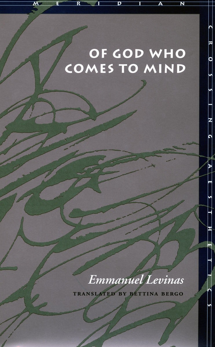 Book cover image for Of God Who Comes to Mind ISBN: 9780804730945