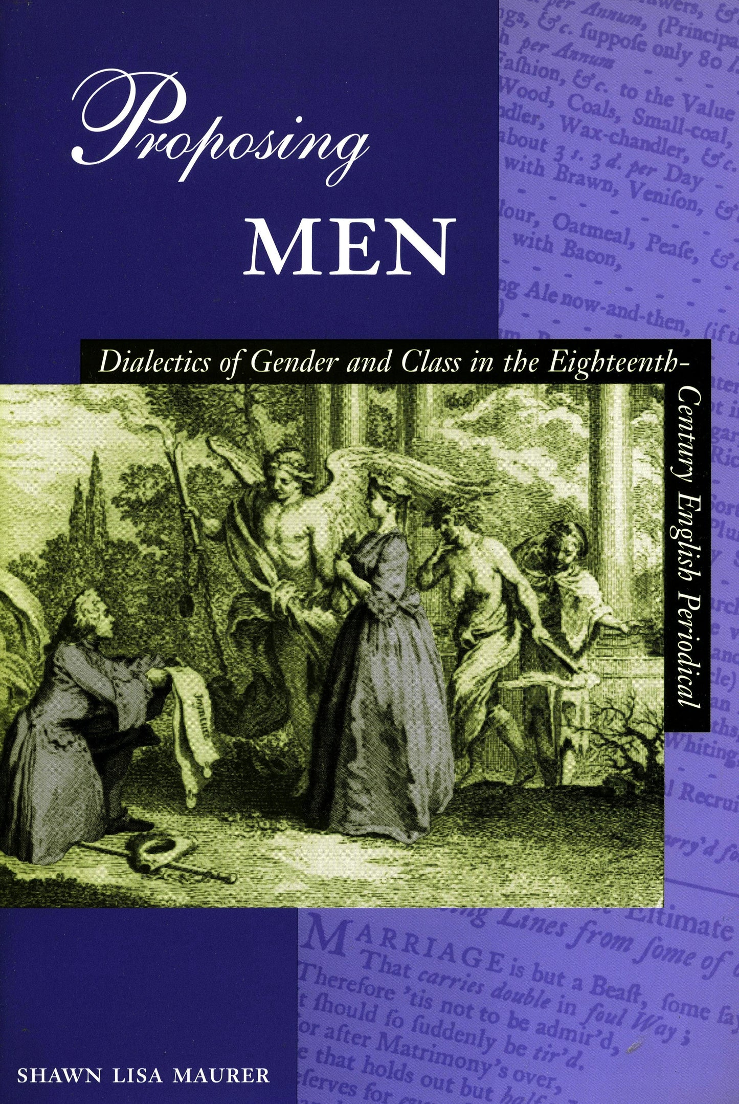 Book cover image for Proposing Men ISBN: 9780804733533