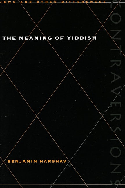 Book cover image for The Meaning of Yiddish ISBN: 9780804735759