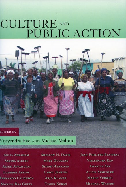 Book cover image for Culture and Public Action ISBN: 9780804747868