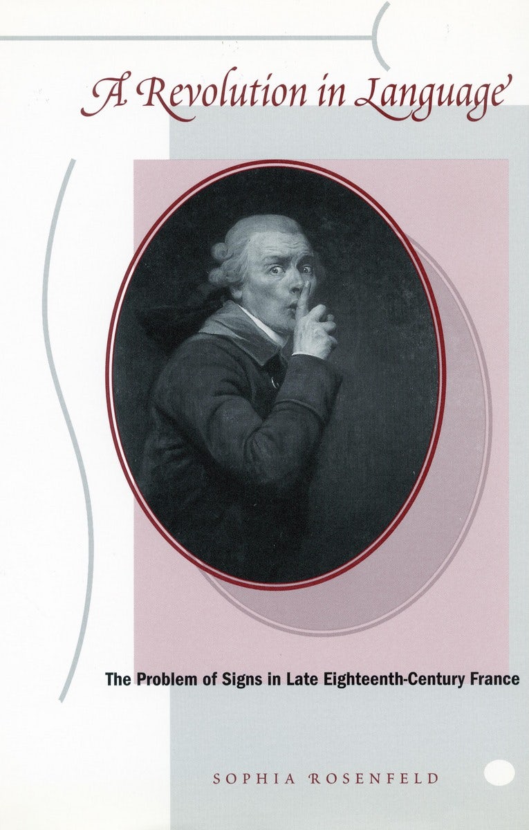 Book cover image for A Revolution in Language ISBN: 9780804749312