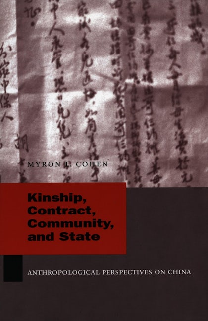 Book cover image for Kinship, Contract, Community, and State ISBN: 9780804750660