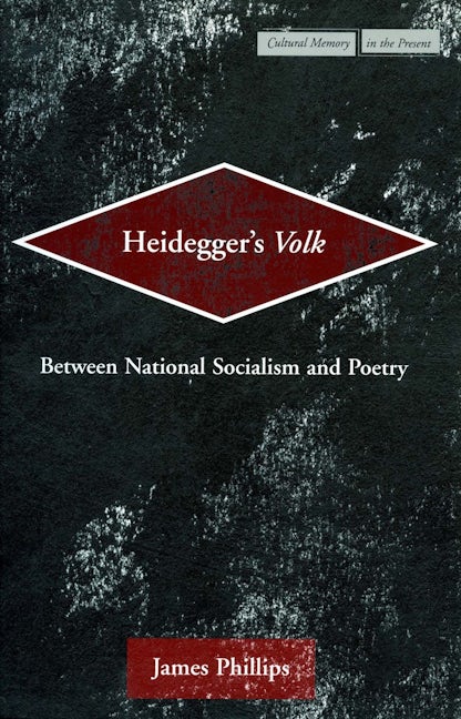 Book cover image for Heidegger’s Volk ISBN: 9780804750707