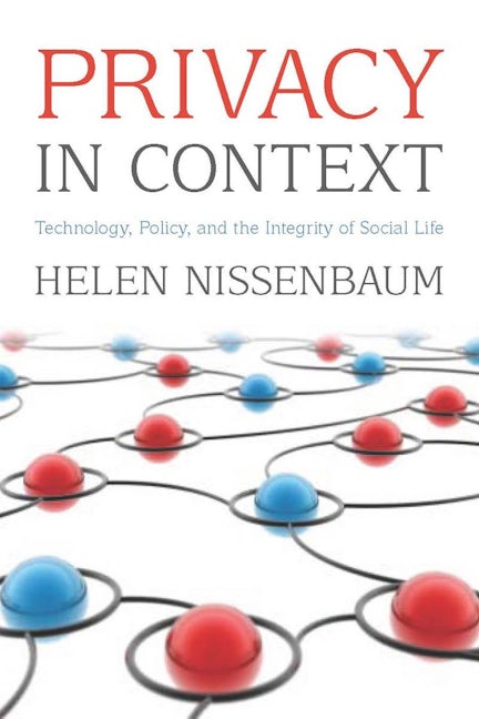 Book cover image for Privacy in Context ISBN: 9780804752374