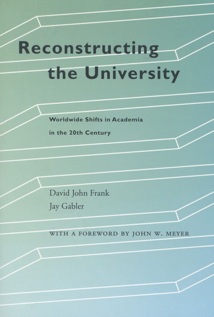 Book cover image for Reconstructing the University ISBN: 9780804753753