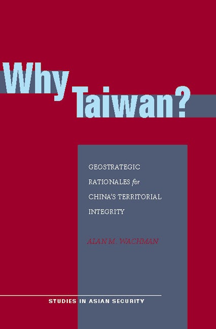 Book cover image for Why Taiwan? ISBN: 9780804755542