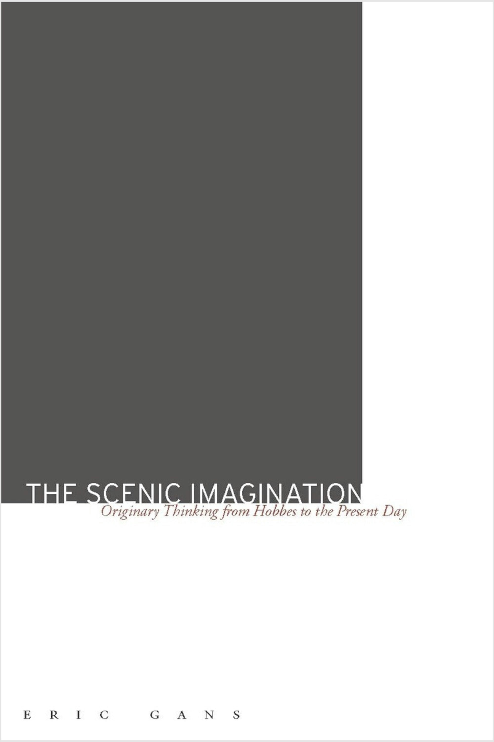 Book cover image for The Scenic Imagination ISBN: 9780804757003