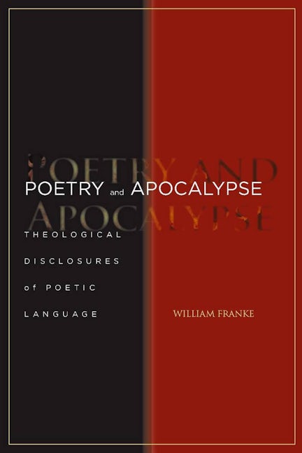 Book cover image for Poetry and Apocalypse ISBN: 9780804759106