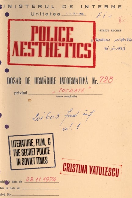 Book cover image for Police Aesthetics ISBN: 9780804760805
