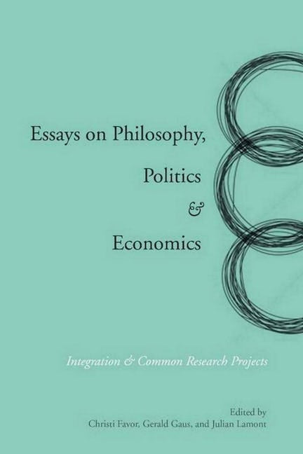 Book cover image for Essays on Philosophy, Politics & Economics ISBN: 9780804762540