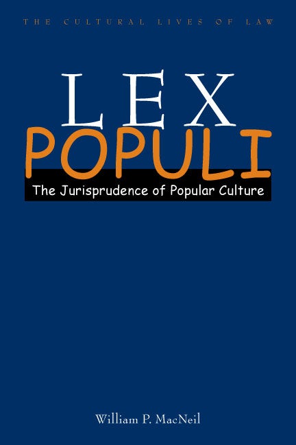 Book cover image for Lex Populi ISBN: 9780804771719