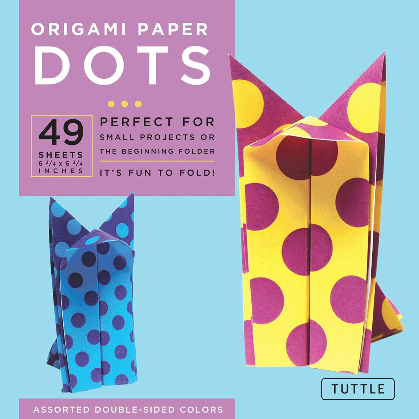 Book cover image for Origami Paper - Dots - 6 3/4" - 49 Sheets ISBN: 9780804855907
