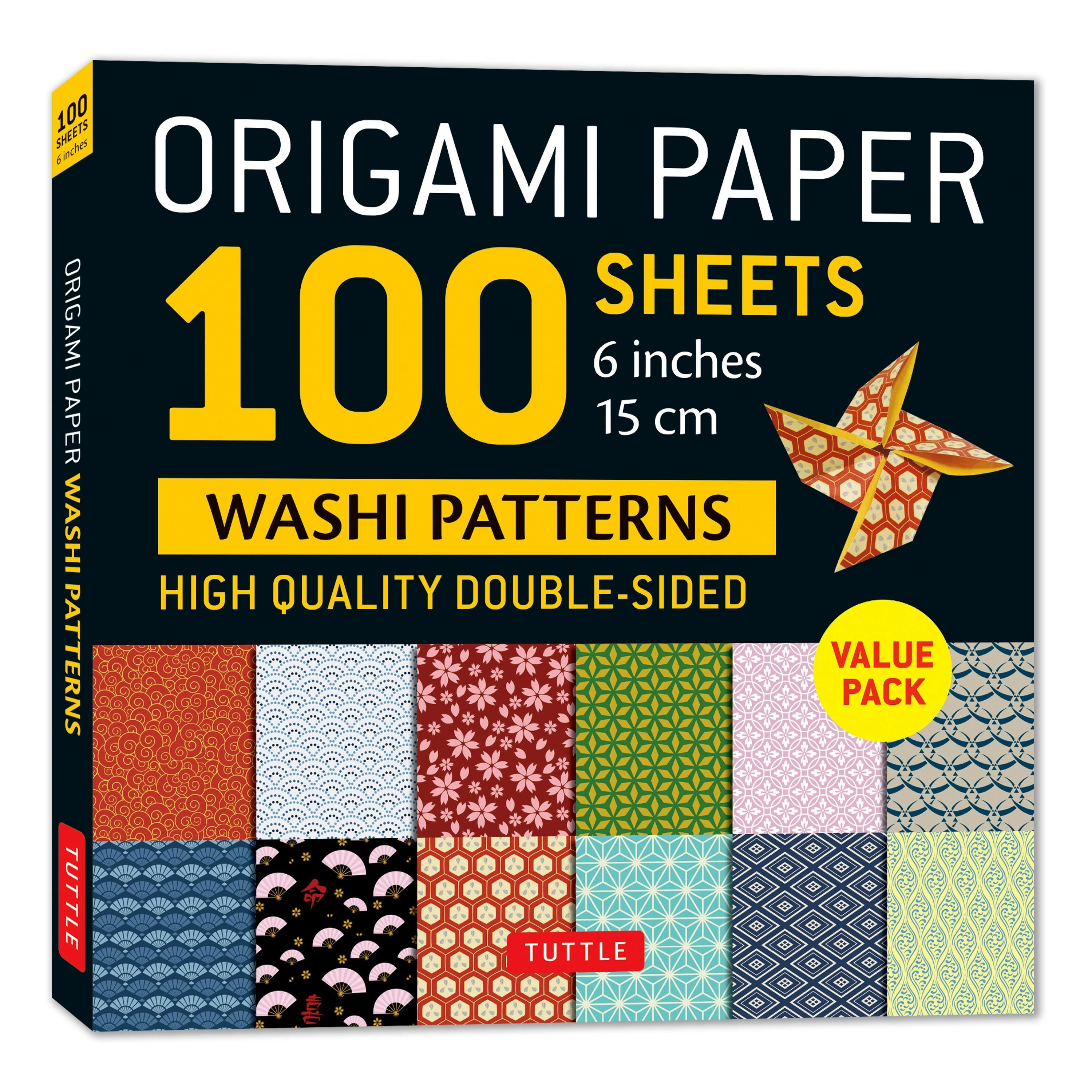 Book cover image for Origami Paper 100 sheets Washi Patterns 6" (15 cm) ISBN: 9780804857543