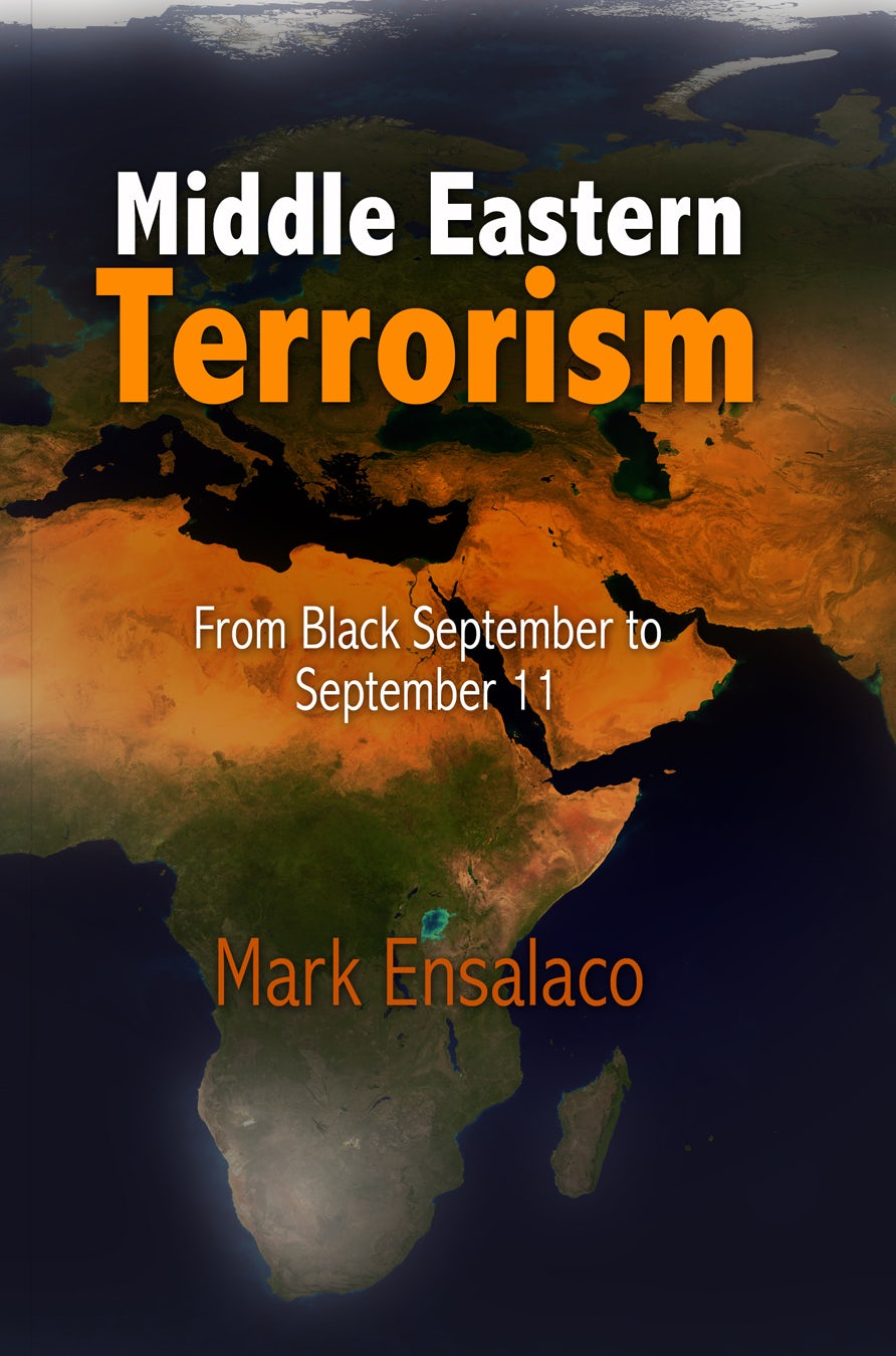 Book cover image for Middle Eastern Terrorism ISBN: 9780812201871