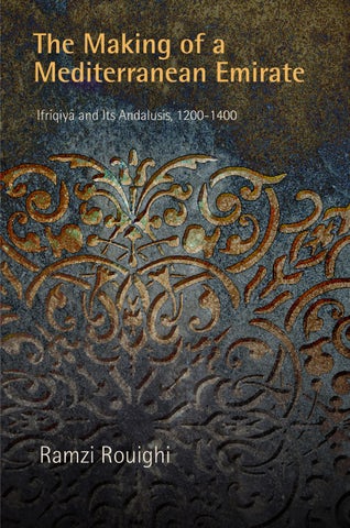 Book cover image for The Making of a Mediterranean Emirate ISBN: 9780812204629