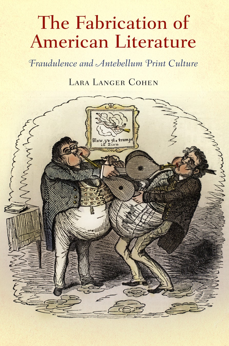Book cover image for The Fabrication of American Literature ISBN: 9780812205190