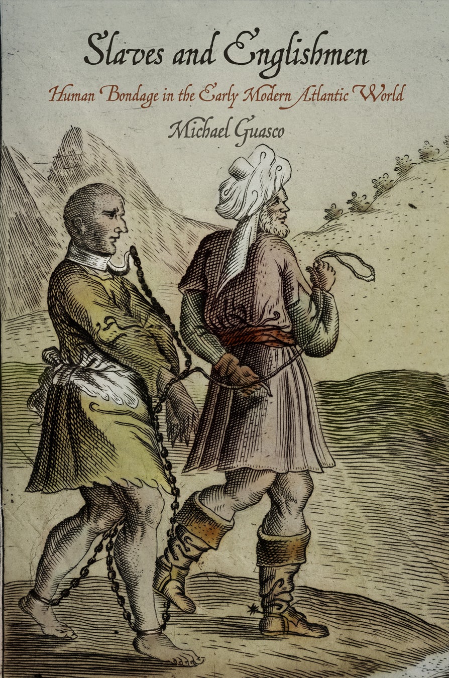 Book cover image for Slaves and Englishmen ISBN: 9780812209884