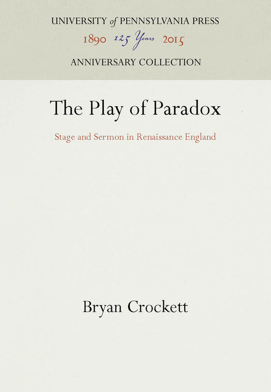 The Play of Paradox