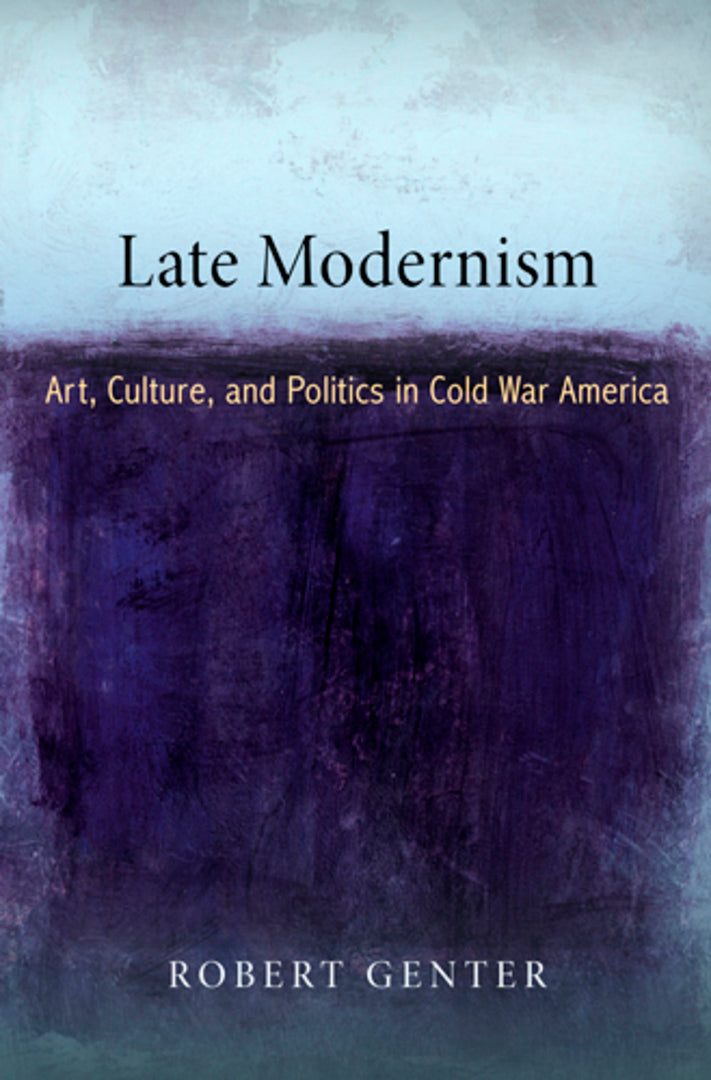 Cover image for Late Modernism ISBN 9780812242645