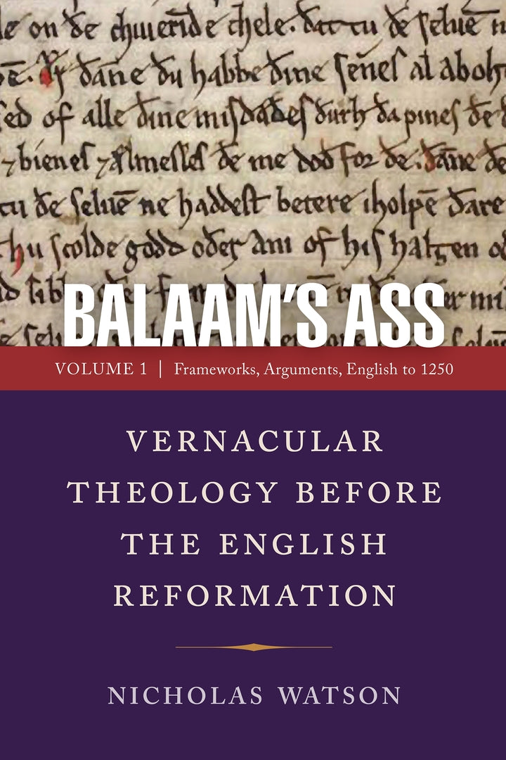 Cover image for Balaam's Ass: Vernacular Theology Before the English Reformation ISBN 9780812253726