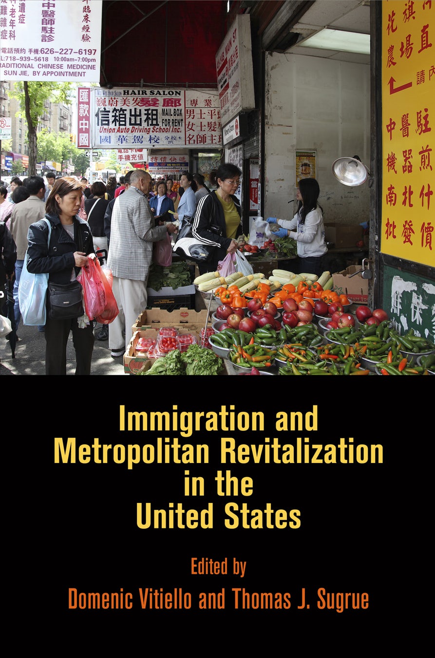 Book cover image for Immigration and Metropolitan Revitalization in the United States ISBN: 9780812293951
