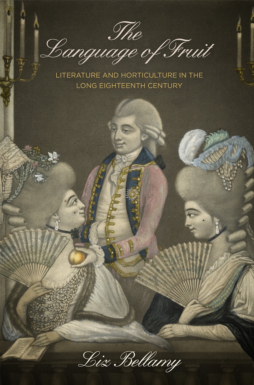 Book cover image for The Language of Fruit ISBN: 9780812295832