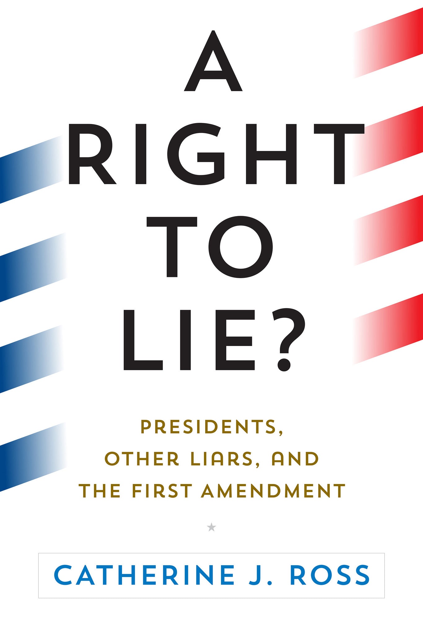 Cover image for A Right to Lie? ISBN 9780812299731