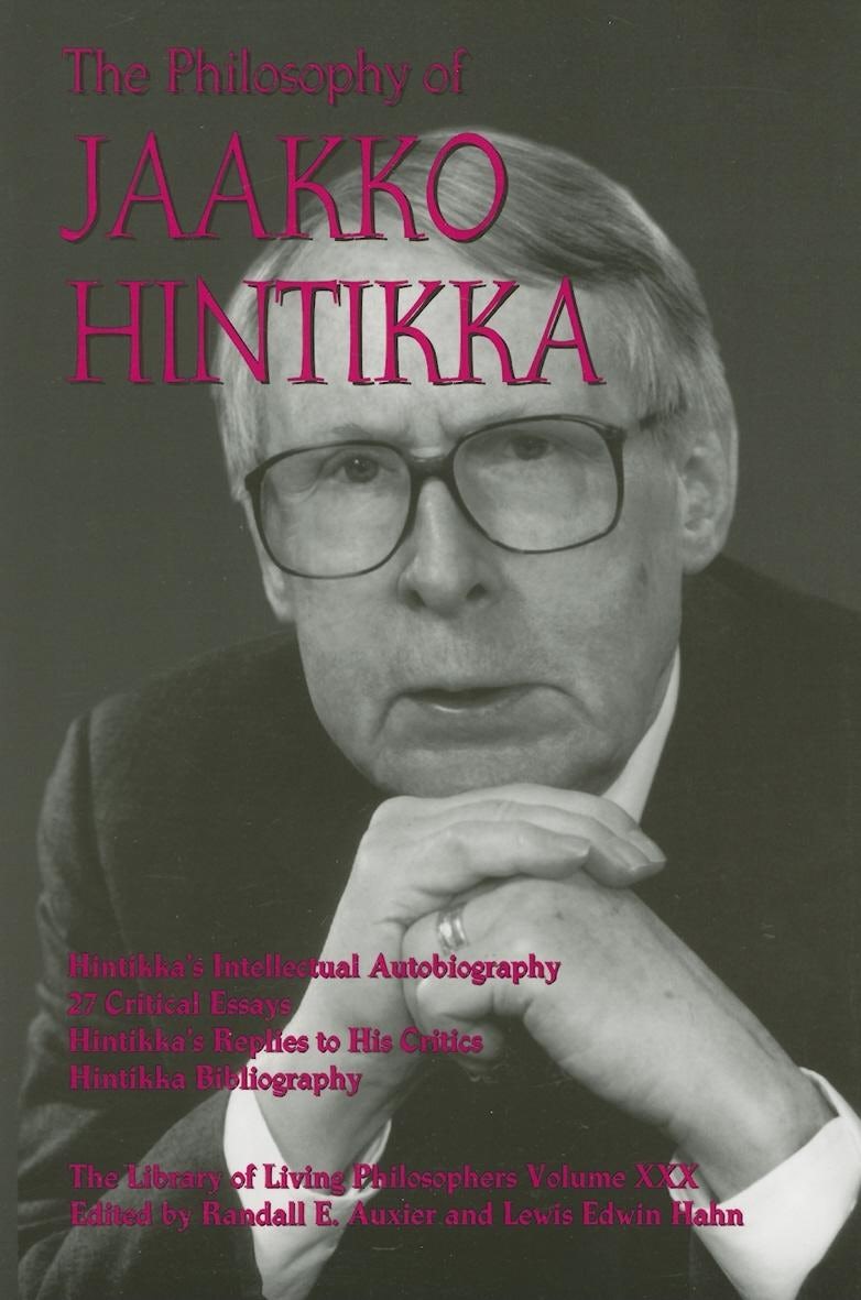 Book cover image for The Philosophy of Jaakko Hintikka ISBN: 9780812694635