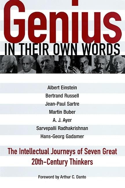 Book cover image for Genius in Their Own Words ISBN: 9780812695045